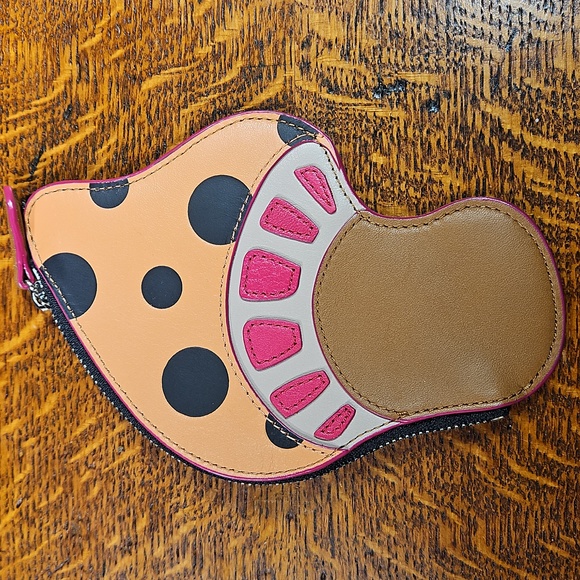 Coach Mushroom Coin Case Nwt - Picture 3 of 5
